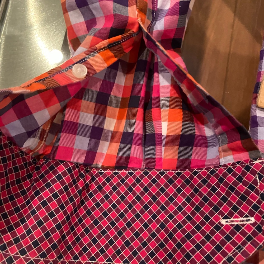 Tailorbyrd Large Button Down Multi Colored - image 5